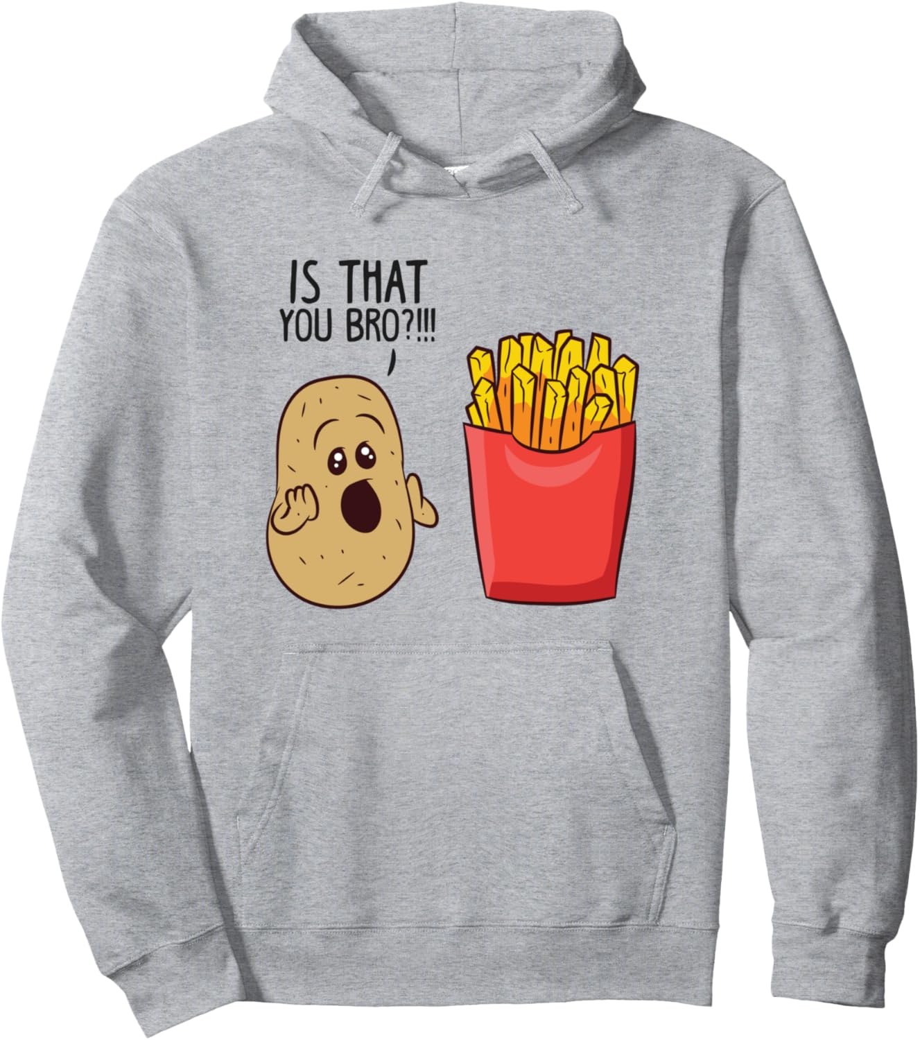 French Fries Lover's Funny Hoodie