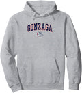 Gonzaga Bulldogs Arch Over Pullover Hoodie - Soft Official Fan Hoodie