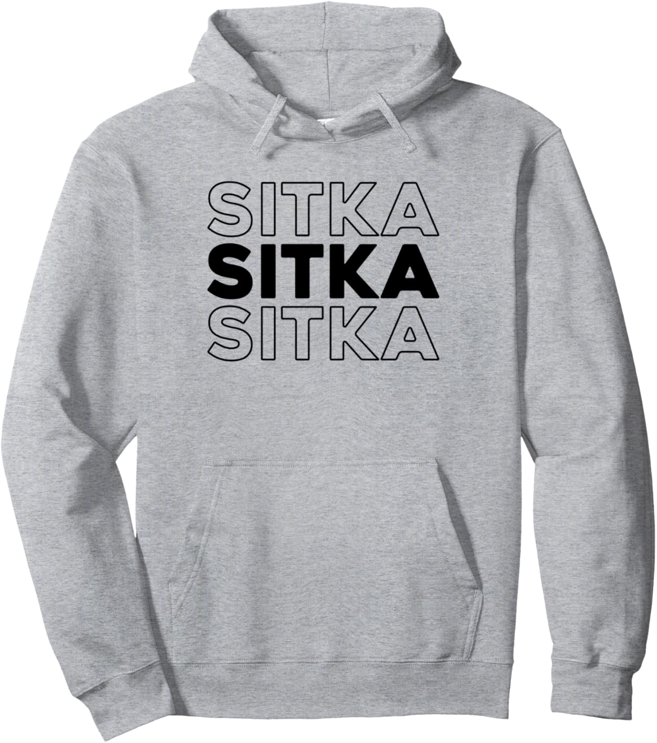 Stay Cozy in Sitka: USA City Pullover Hoodie