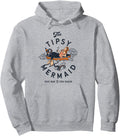 Whiskey Mermaid Pinup Hoodie - Party Fun!