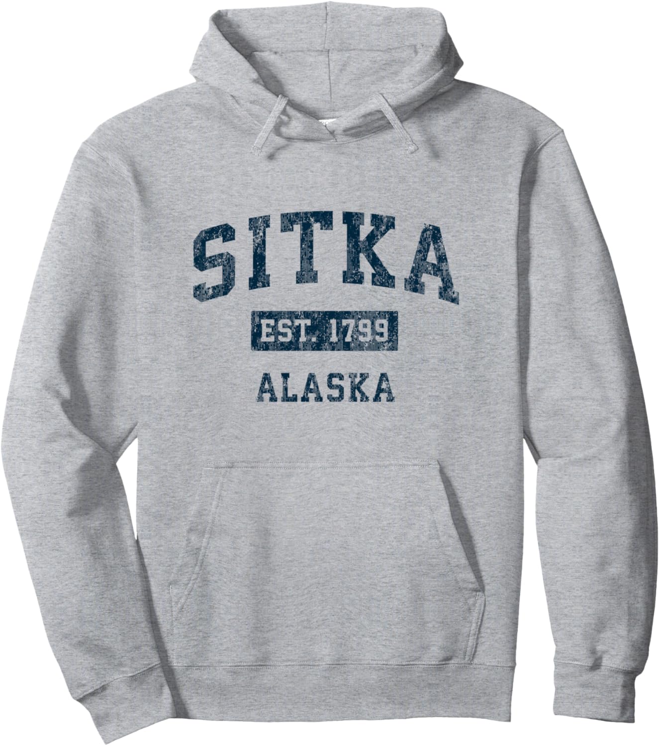 Cozy Sitka AK Vintage Hoodie - Stylish Sports Design