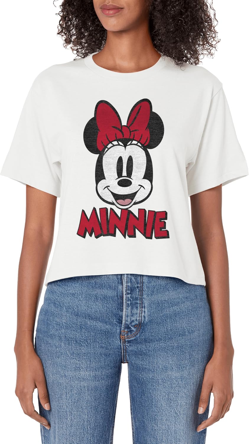 Minnie Mouse Classic Portrait Crop Top - Disney Chic