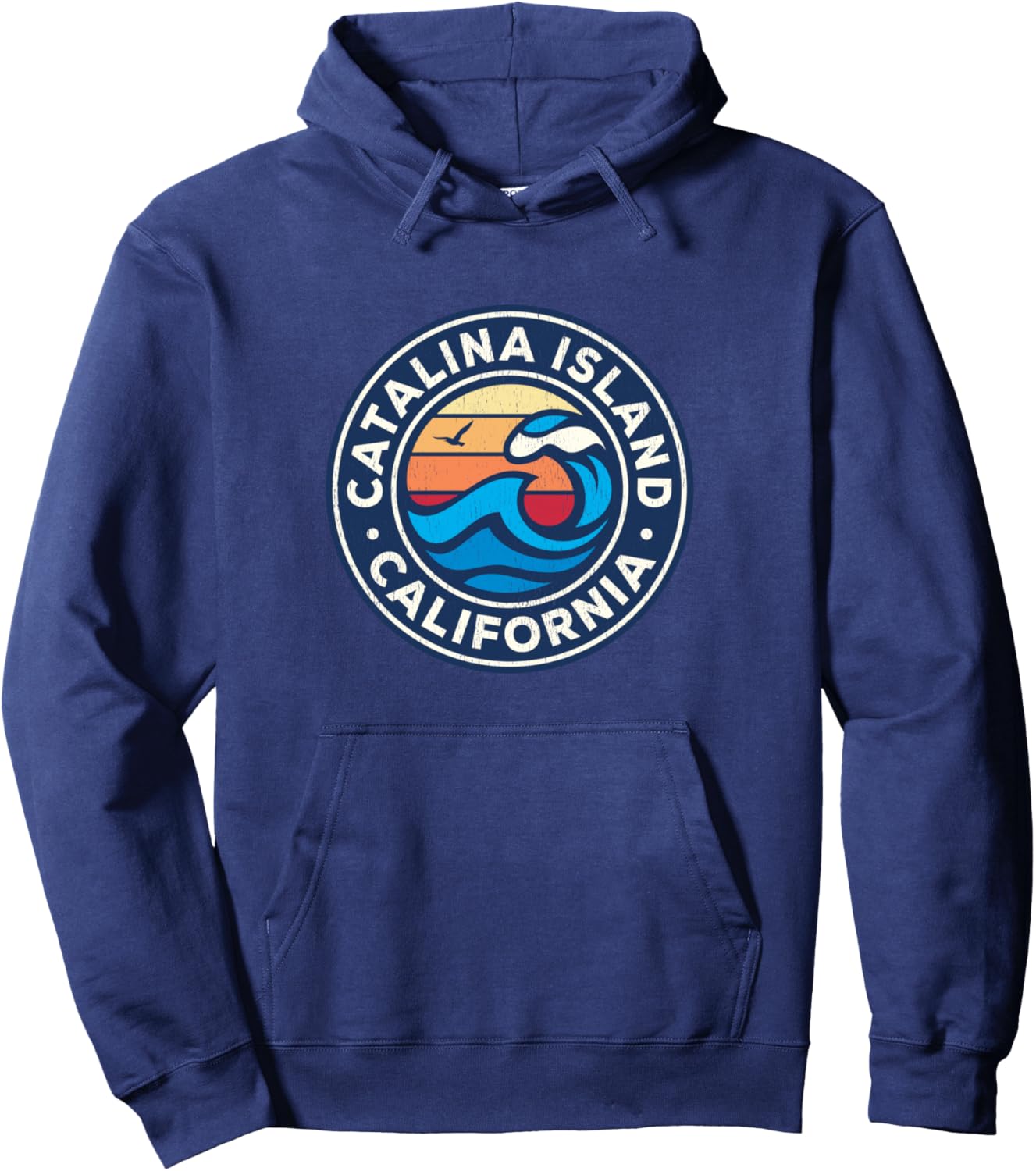 Catalina Island Nautical Waves Hoodie & Tees