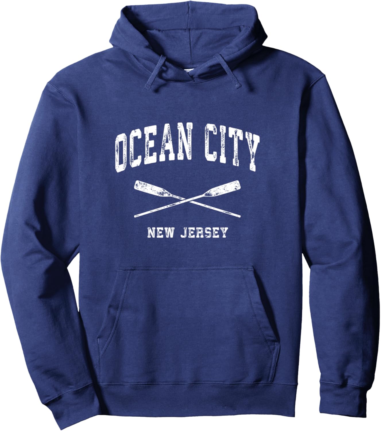 Ocean City Nautical Vintage Hoodie - Stylish & Cozy