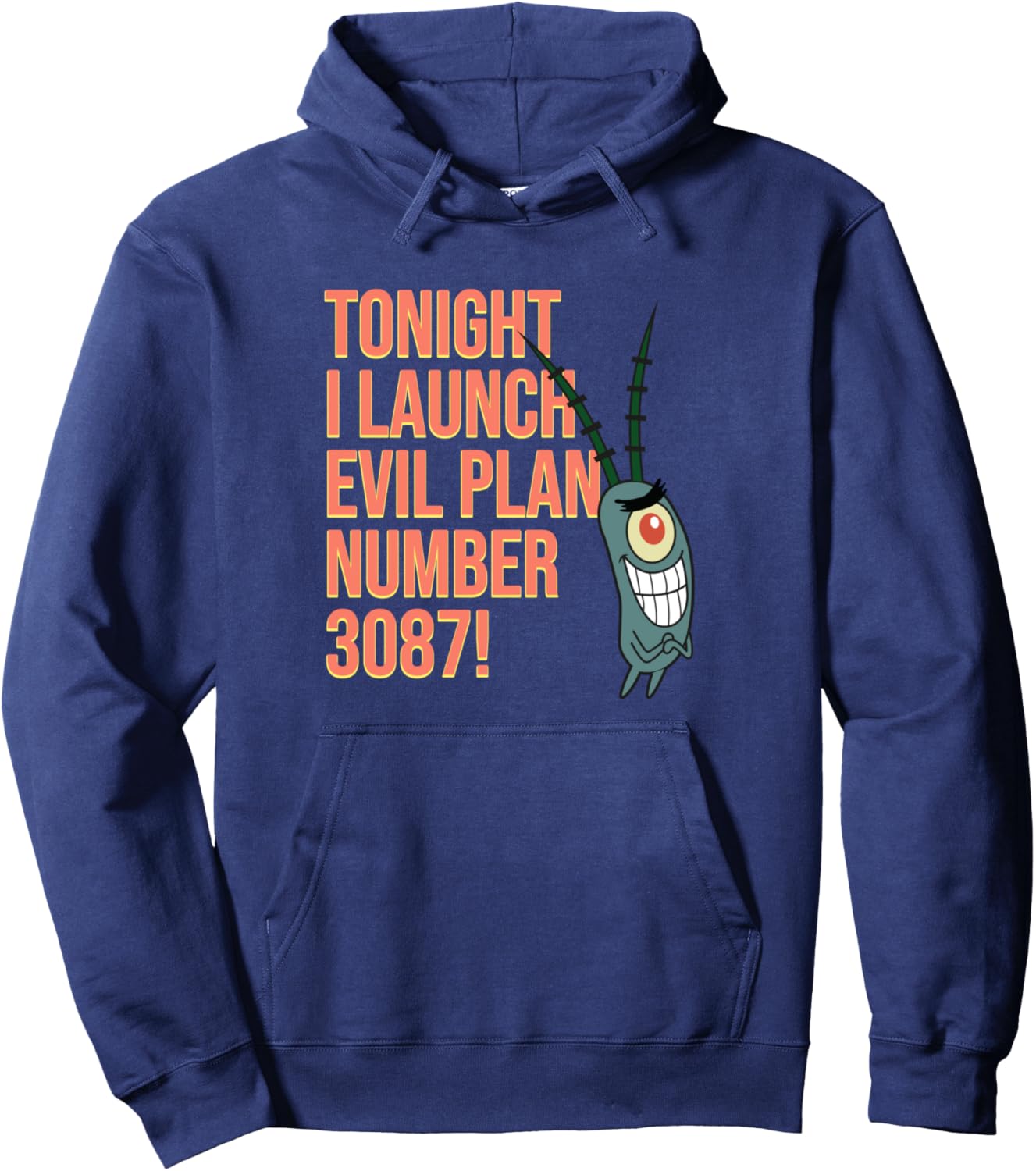 Mademark Plankton Evil Plan Number 3087 Pullover Hoodie Review