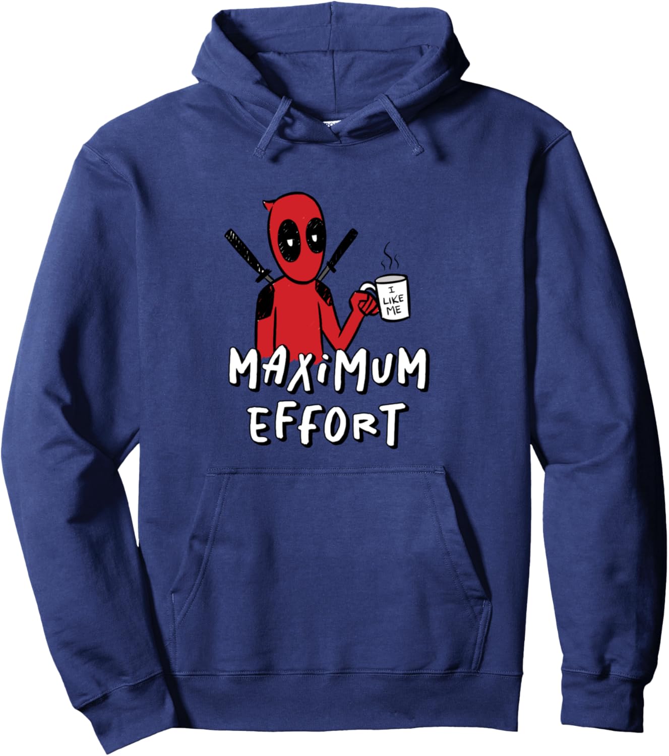 Deadpool & Wolverine Coffee Hoodie - Maximum Effort Style