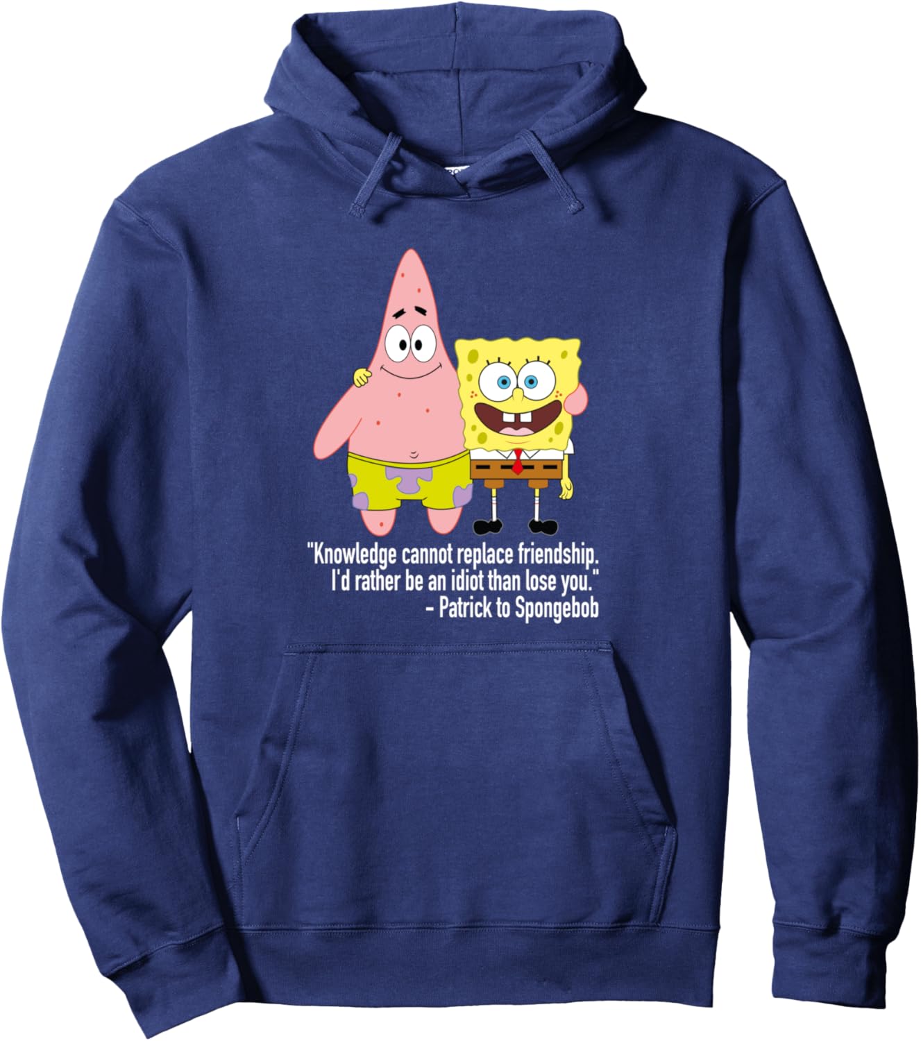 Mademark Friendship Pullover Hoodie for SpongeBob Fans