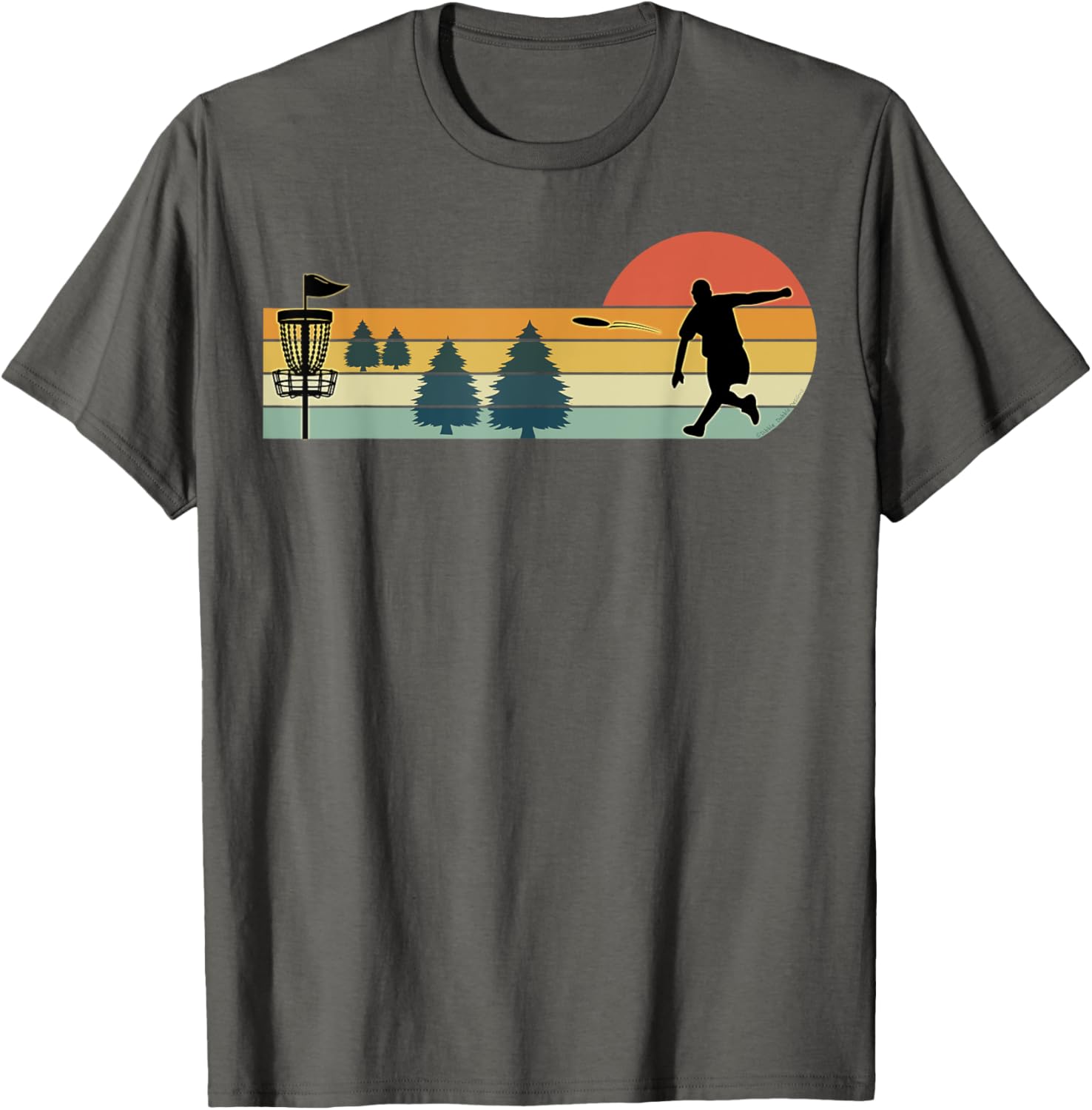 Vintage Disc Golf Tee for Sport Enthusiasts