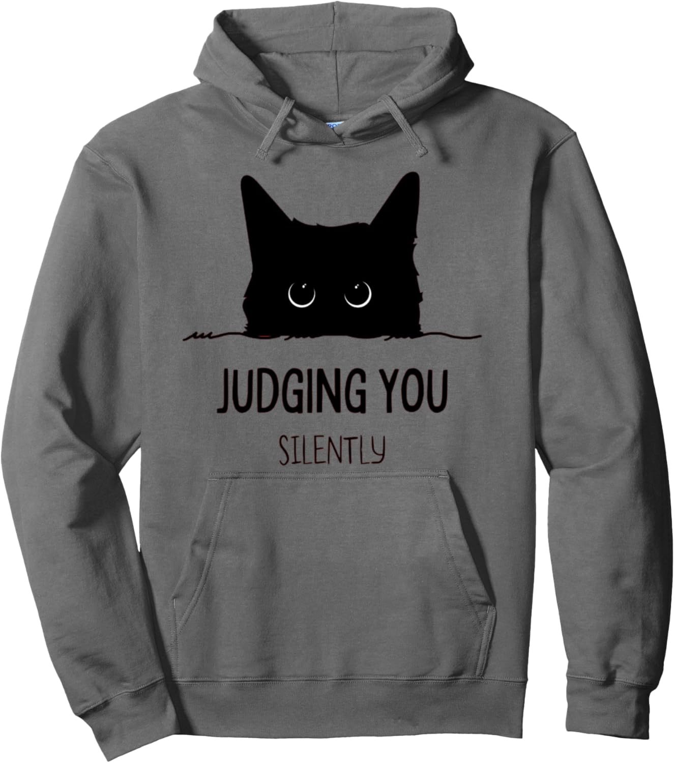 Silent Cat Judgement Hoodie - Xamic