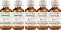 Tea Tree Essential Oil Pack of Five 100ml - Therapeutic Grade