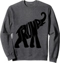 Trump Elephant Sweatshirt: Political Novelty Gift
