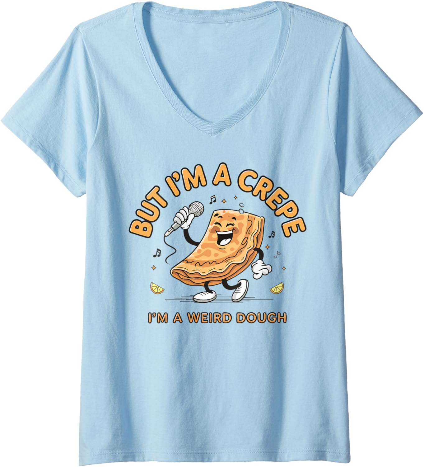 Kawaii Pancake Maker V-Neck Tee