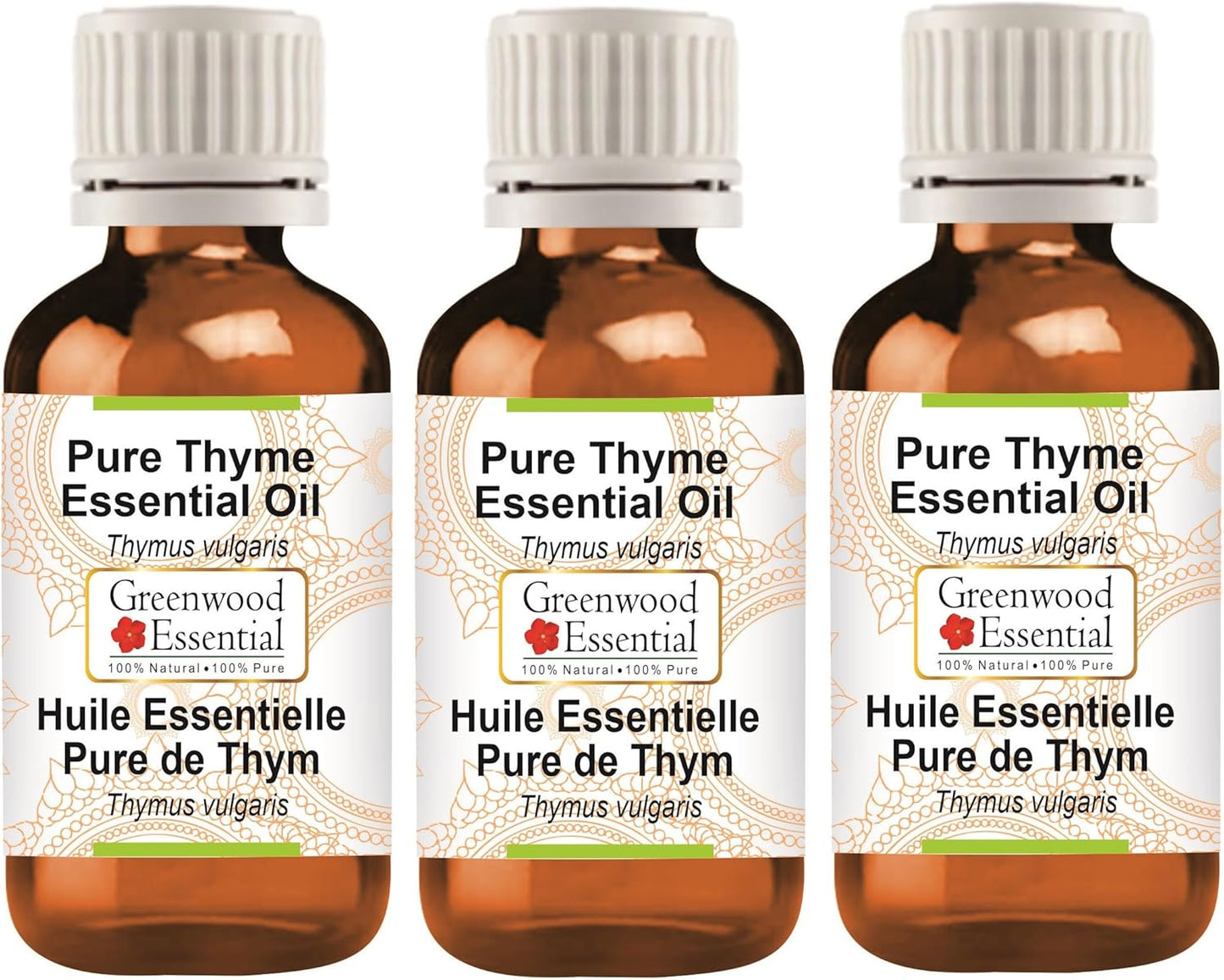 Greenwood Essential Thyme Essential Oil for Skin and Hair Care