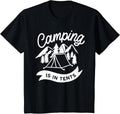 In Tents Camping Pun Tee