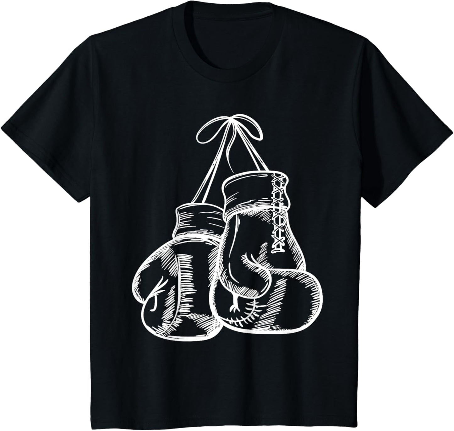 Vintage-Inspired Boxing Gloves Tee