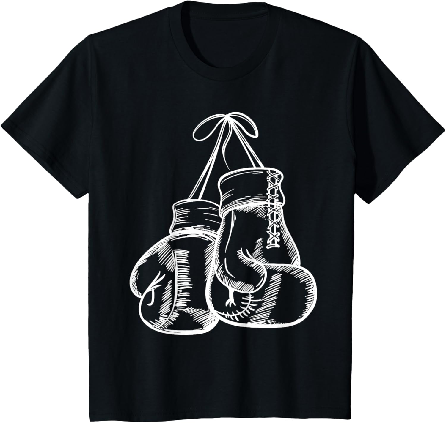 Vintage-Inspired Boxing Gloves Tee
