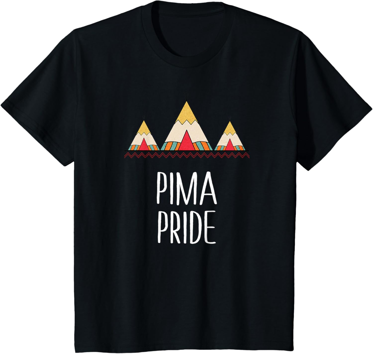 Pima Pride Native American Tee: Family Heritage
