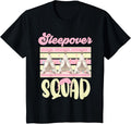 Cute Sleepover Squad Tee - Tween Slumber Tent