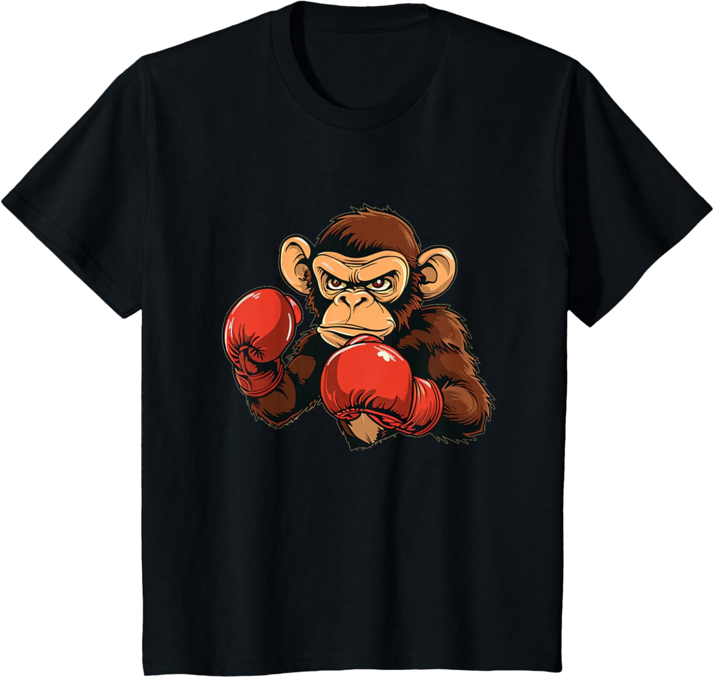 Boxing Monkey Tee: Punch of Playfulness