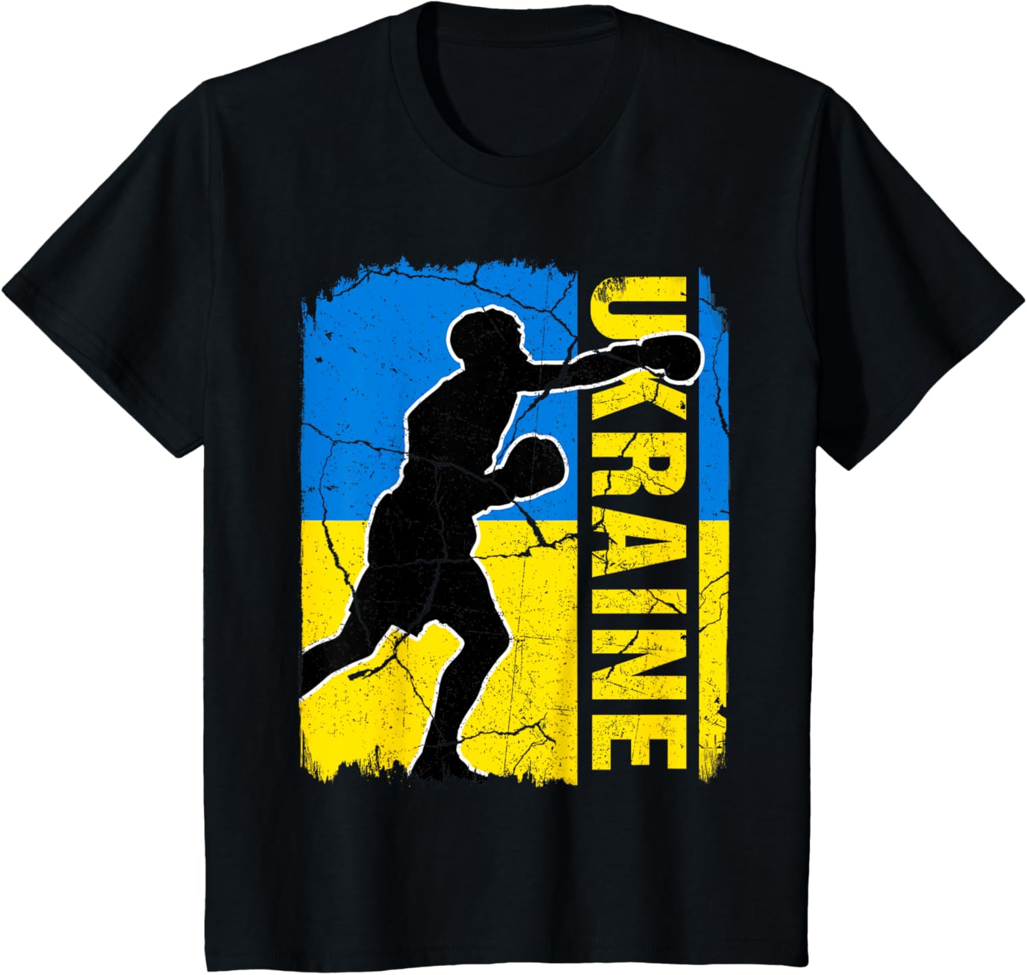 Show Your Support with Ukraine Boxing Team Tee