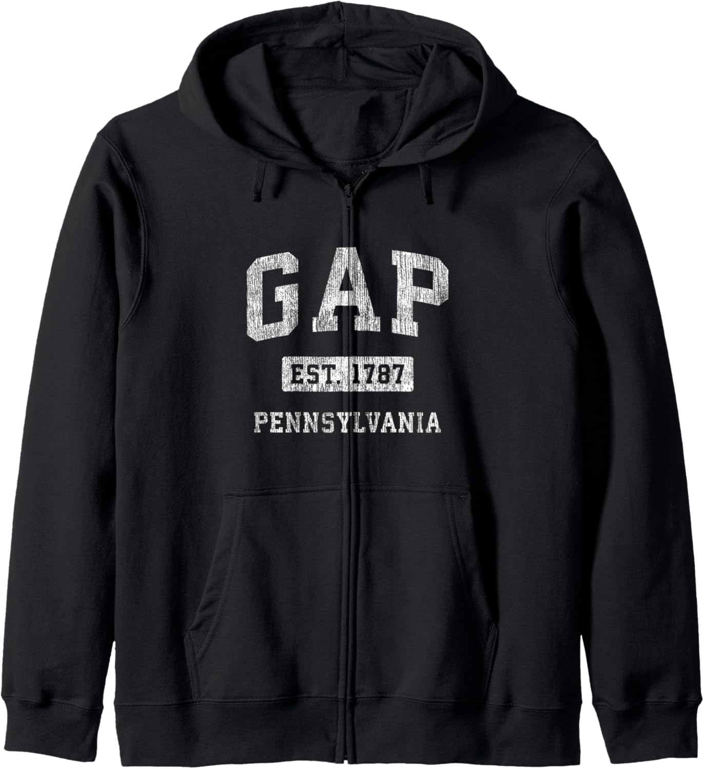 Vintage PA Sports Zip Hoodie
