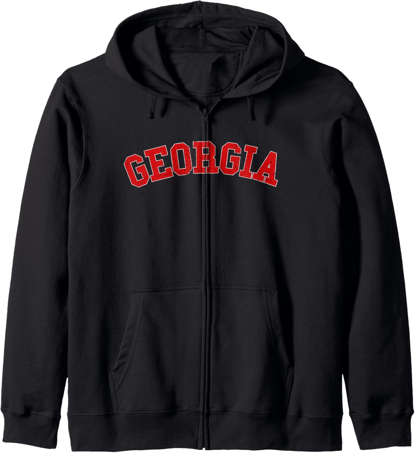 Classic Georgia Zip Hoodie - Show Your Home Pride!