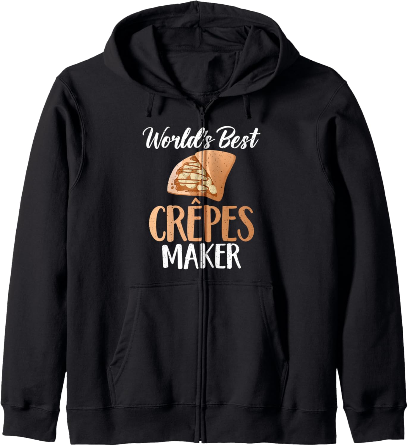 Crepes Lover Zip Hoodie - Perfect Gift!