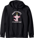 Adorable Axolotl Gamer Zip Hoodie