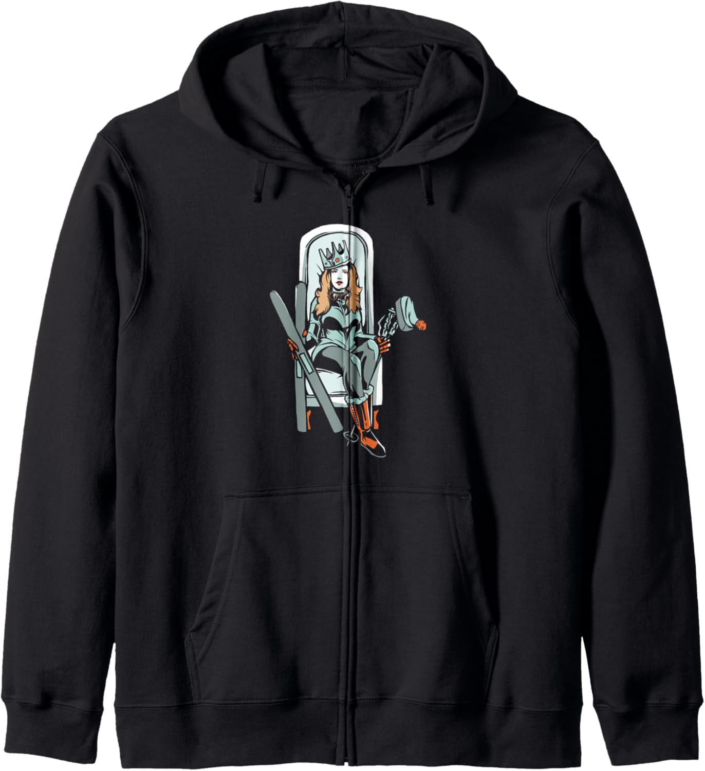 Ski Queen Zip Hoodie - Women's Ski Racing Gear