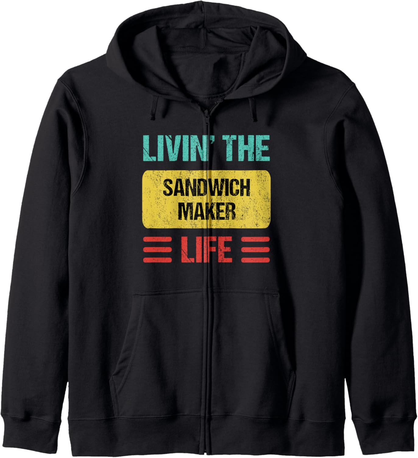Sandwich Maker Zip Hoodie - Cozy Style Essential