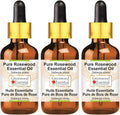 Pure Rosewood Essential Oil (Dalbergia Sissoo) 100ml x 3 - Steam
