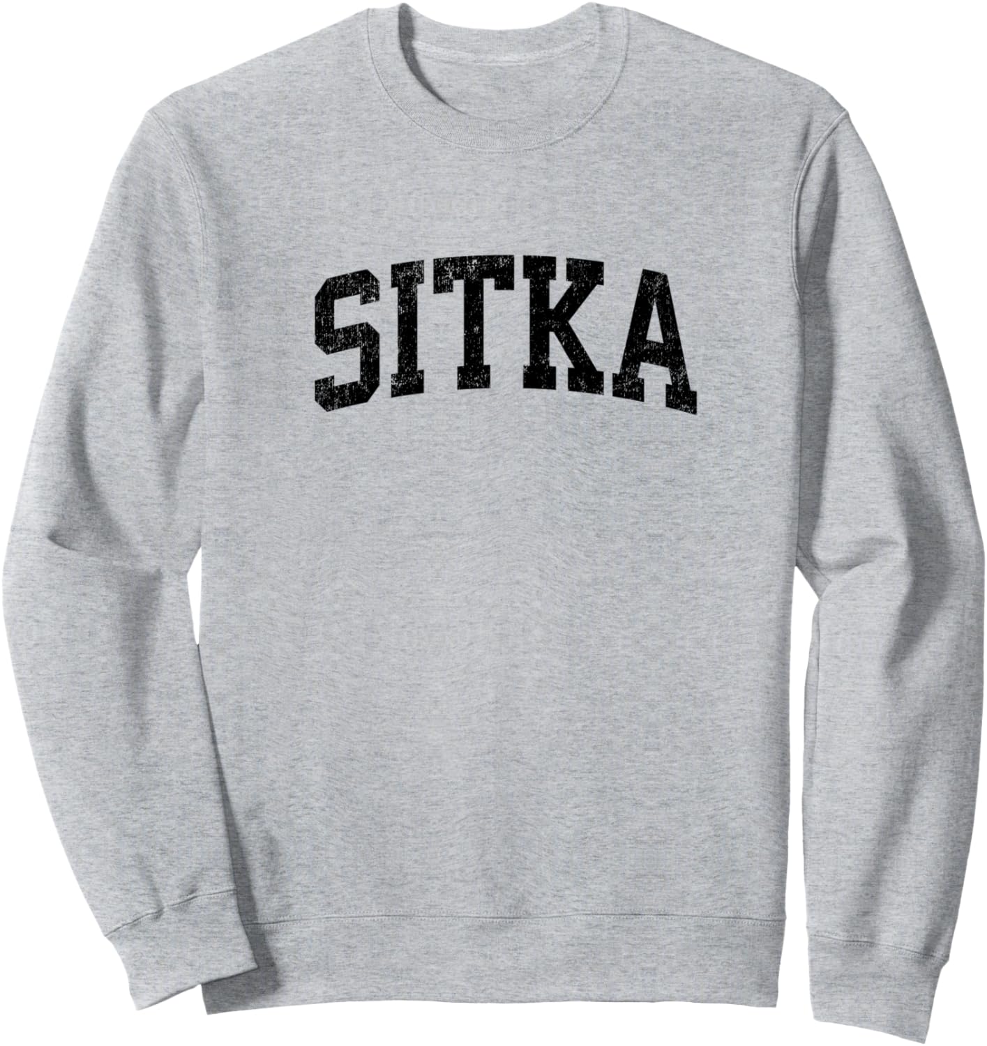 Vintage Sitka AK Sweatshirt - Retro Athletic Style