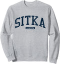 Cozy Sitka AK College Sweatshirt - Stay Warm in Style!