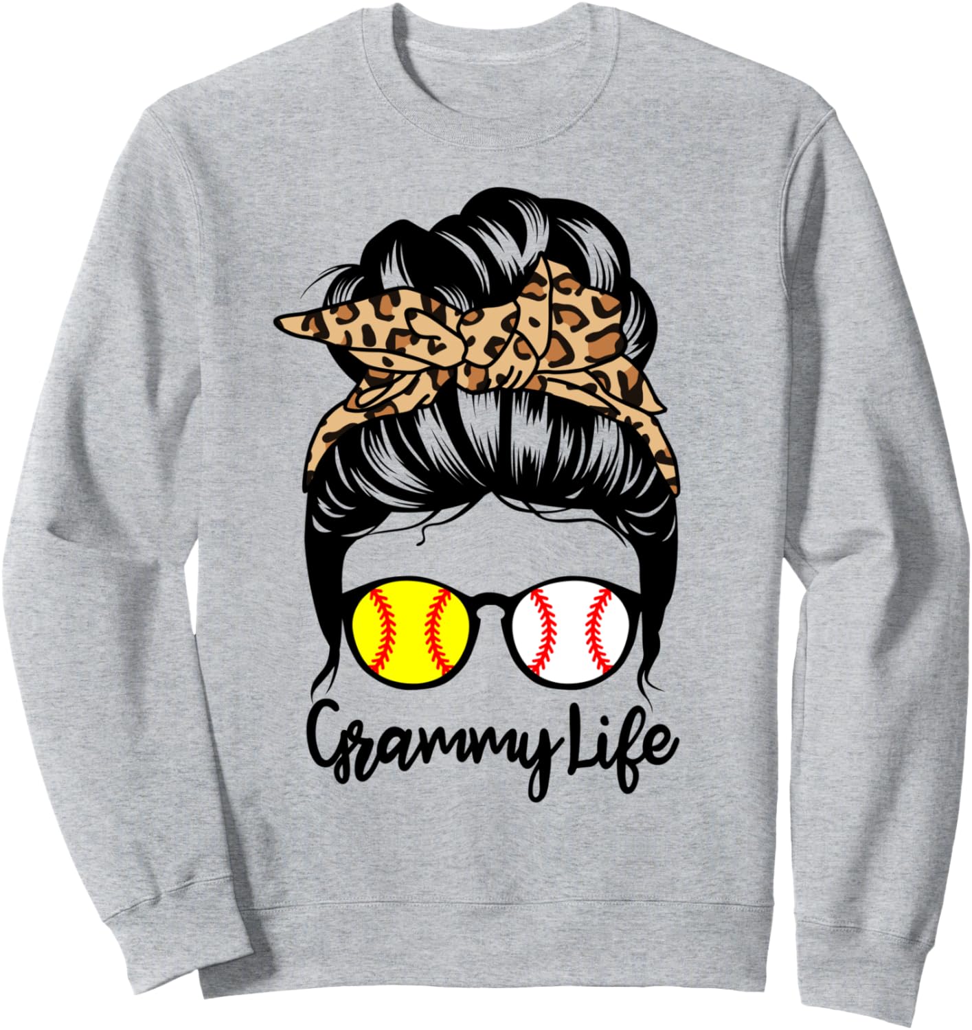 Stay Stylish with Messy Bun in This Cozy Grammy Sweatshirt