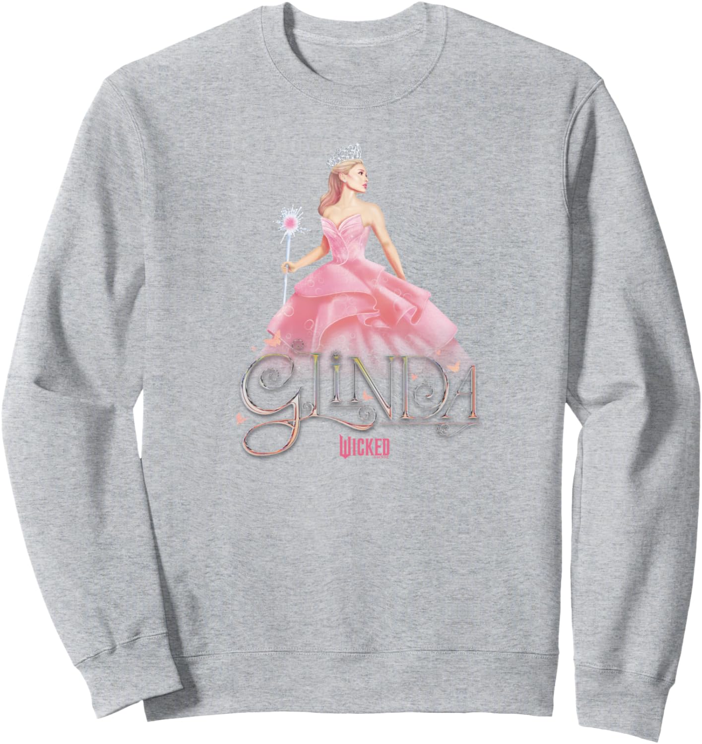 Elegant Glinda Pose Sweatshirt - Wickedly Stylish