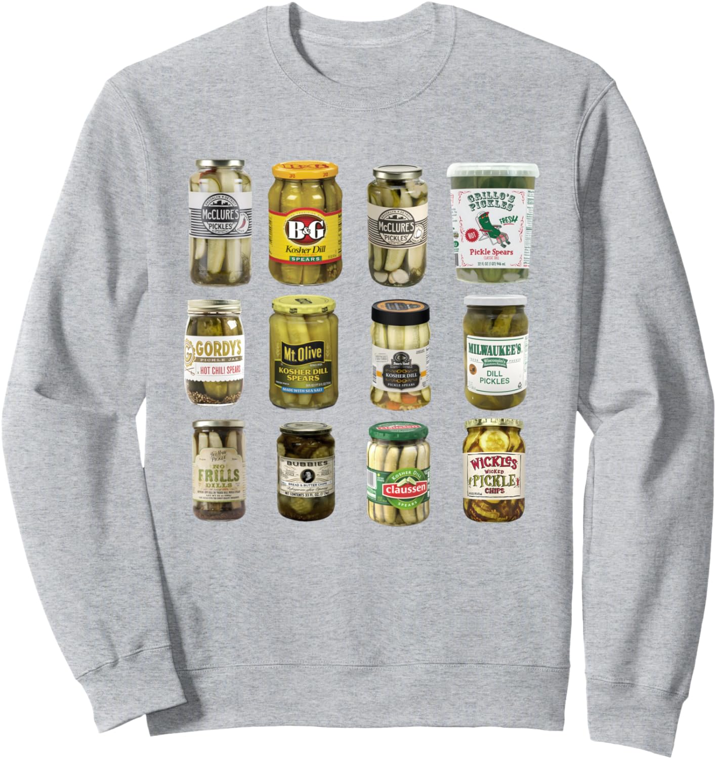 Cozy Unisex Sweatshirt - Vintage Pickles Enthusiast