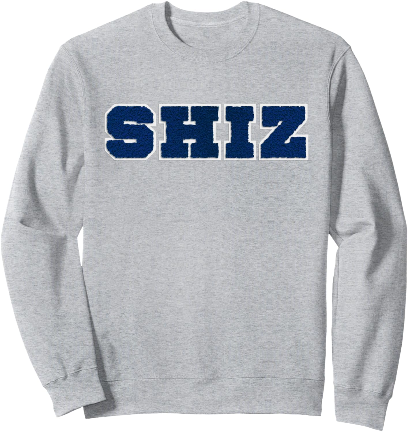 Wicked Collegiate Sweatshirt, Faux Embroidery