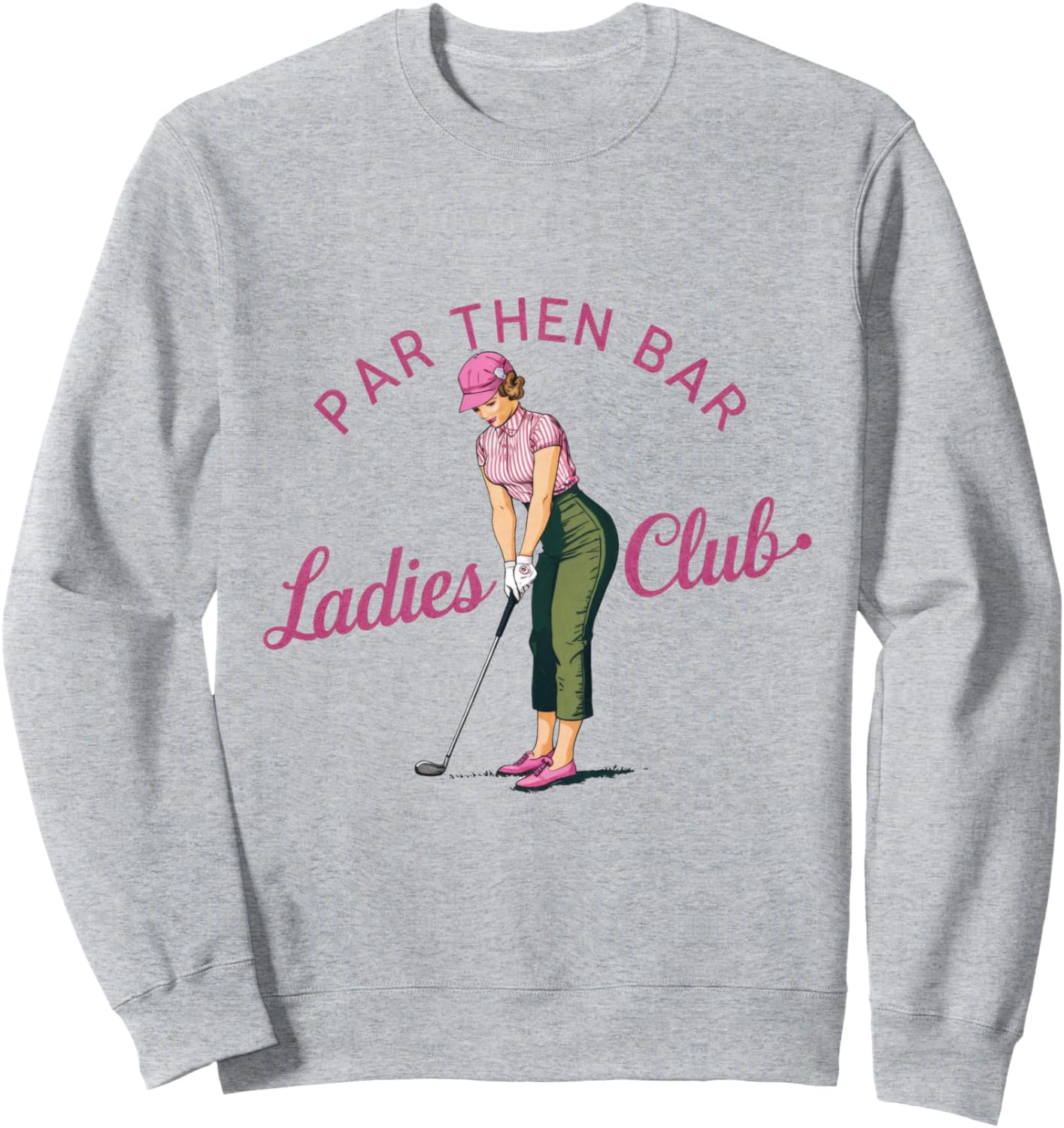 Ladies Club Golf Sweatshirt - Stay Stylish on the Course!