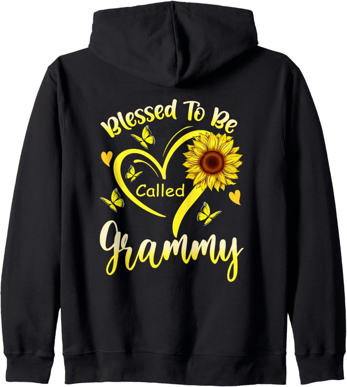 Blessed Grammy Zip Hoodie - Perfect Mother's Day Gift!