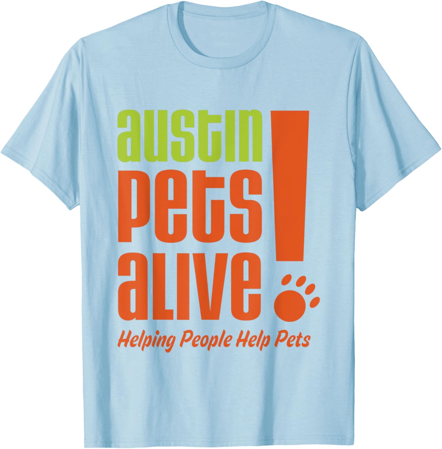Austin Pets Alive Tee - Help Pets & People 