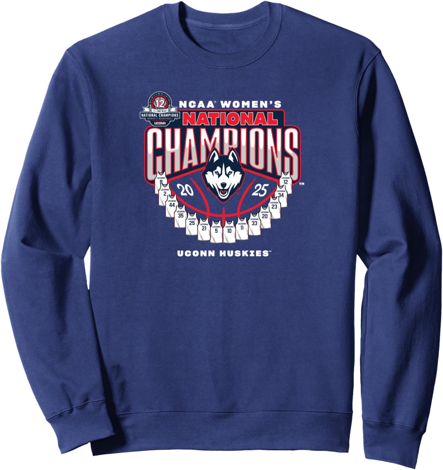 UConn 2025 National Champions Sweatshirt
