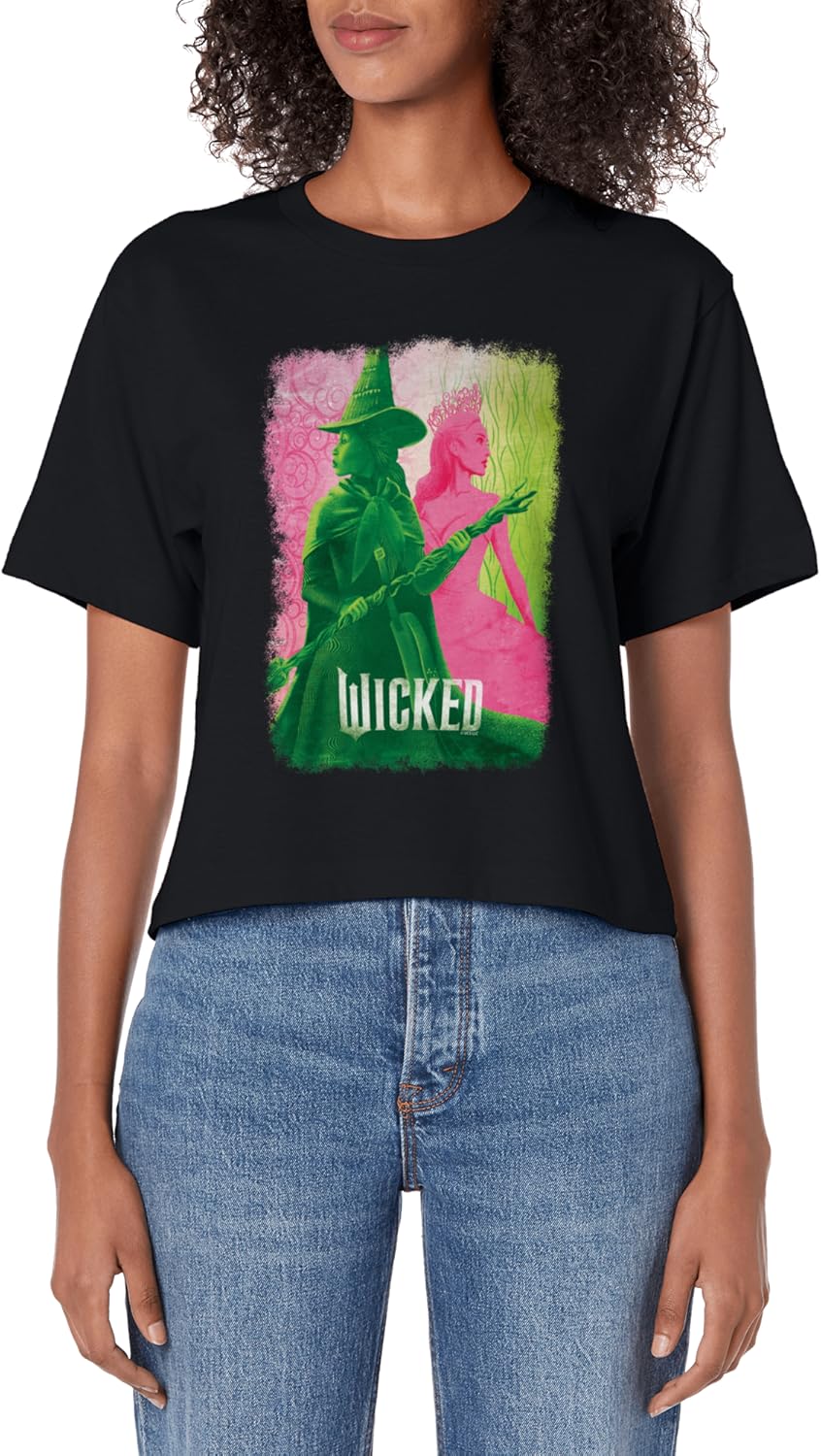 Wicked Tonal Crop Top - Elphaba & Glinda Duo