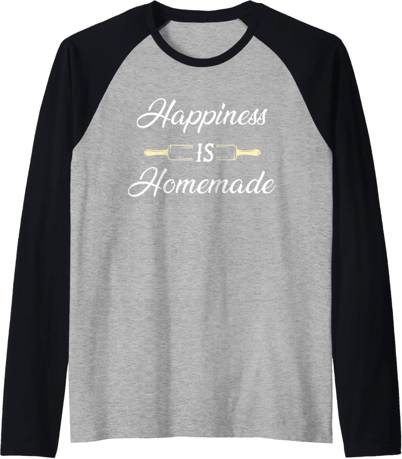 Happiness Is Homemade Raglan Tee by Pastry Chef Co.