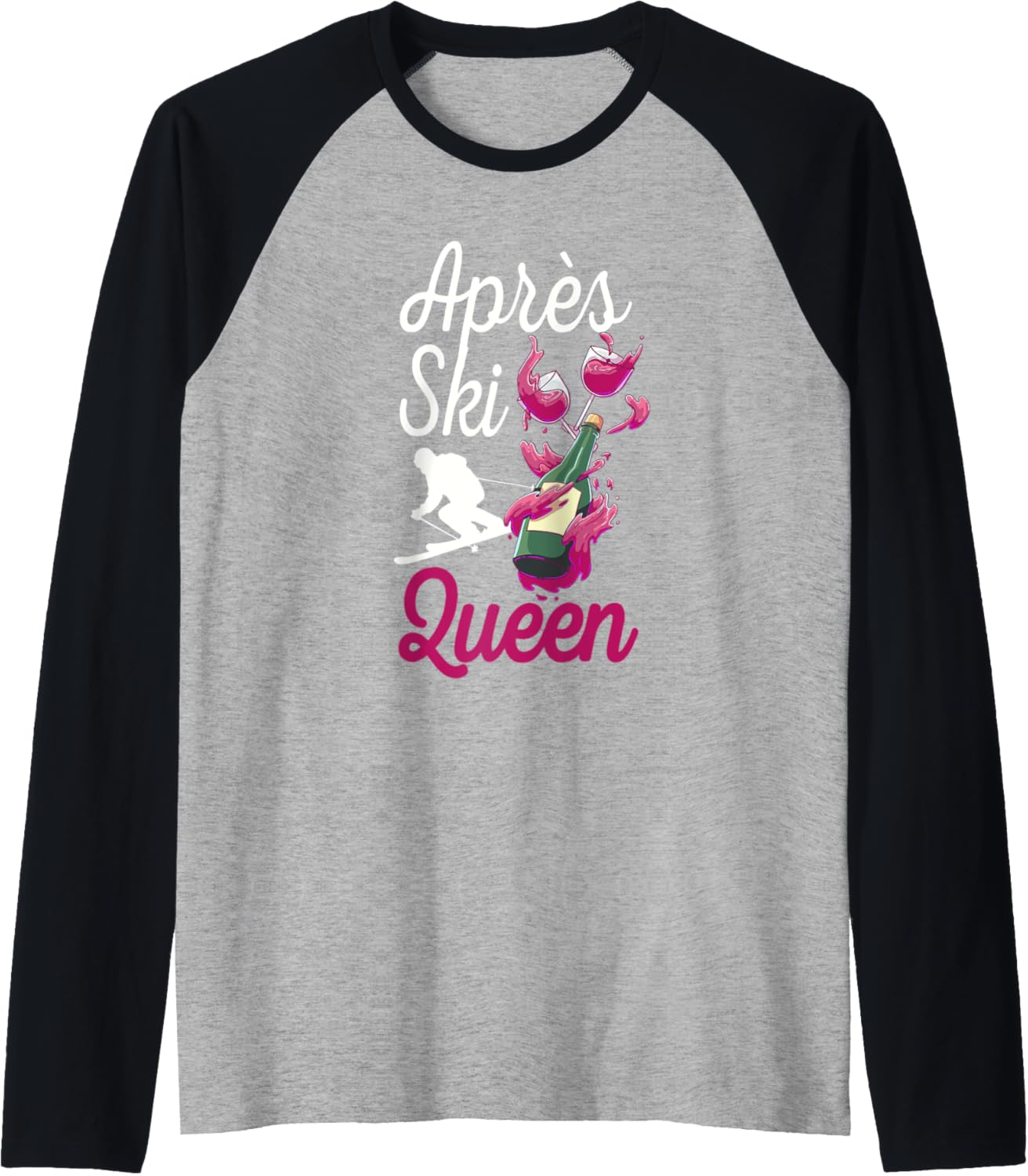 Stay Stylish Post-Ski with our Apres Ski Queen Shirt!