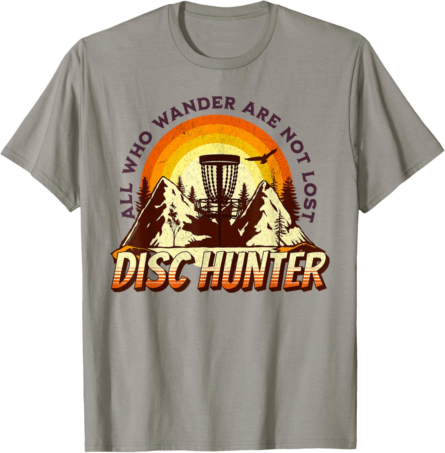 Lost? Find Your Way with Disc Hunter Tee!