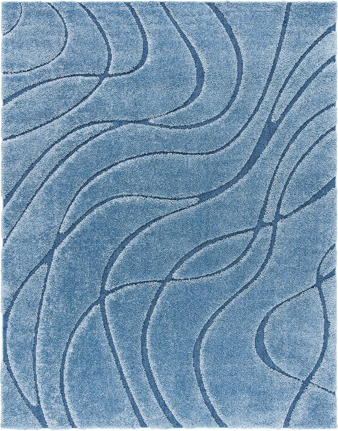 SAFAVIEH Florida Shag Collection X-Large Area Rug for Comfort