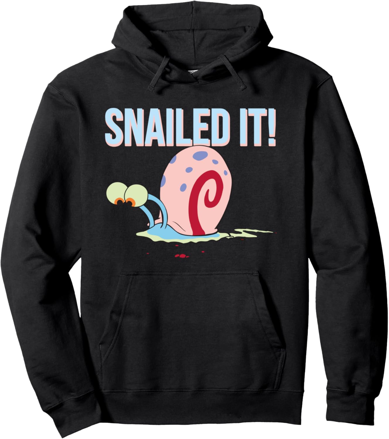 Mademark Gary the Snail Pullover Hoodie - Snailed It! Design