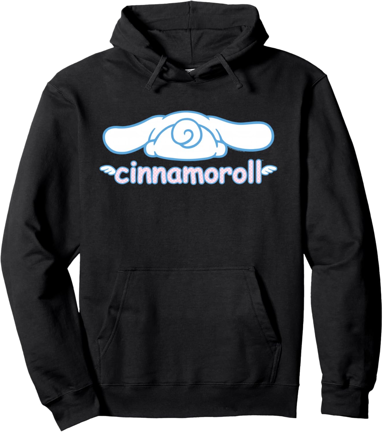 Cinnamoroll Backside Logo Hoodie by Sanrio - Cozy Comfort