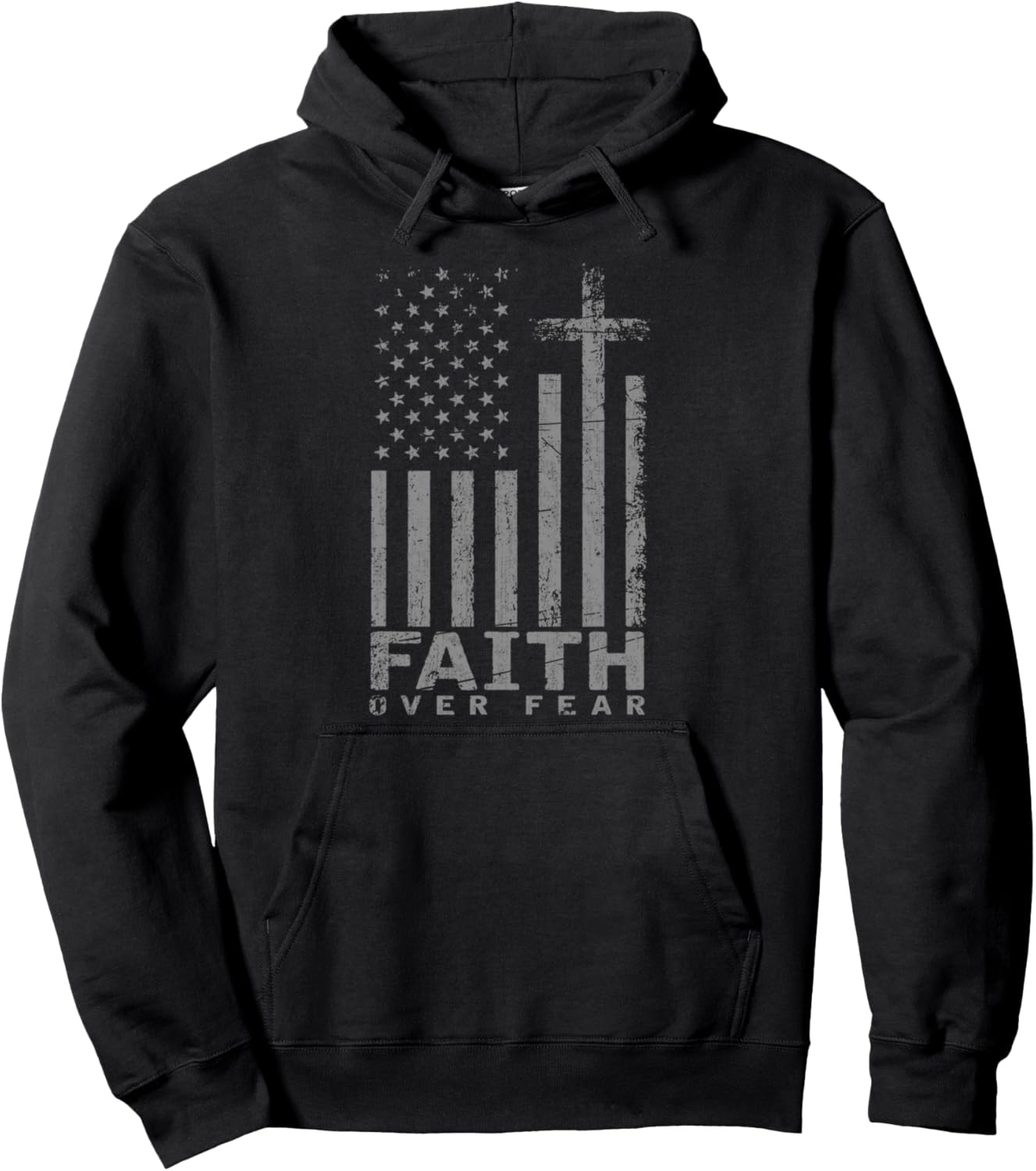 Faith Over Fear Patriotic Hoodie