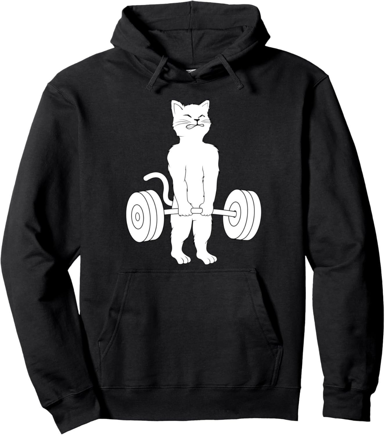 Muscle Cat Power Hoodie